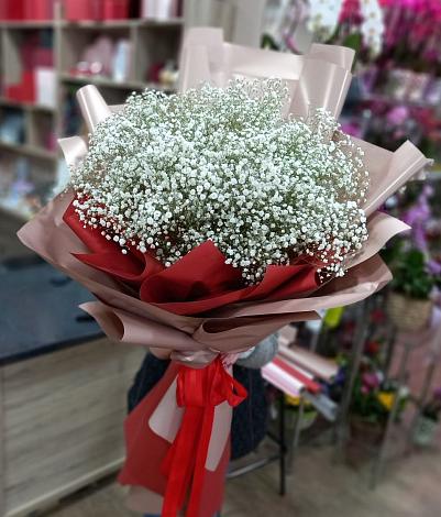 Букет цветов из: Гипсофила в Перхушково