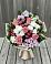 Букет цветов из: Альстромерии, Гвоздики, Розы и Хризантемы в Перхушково