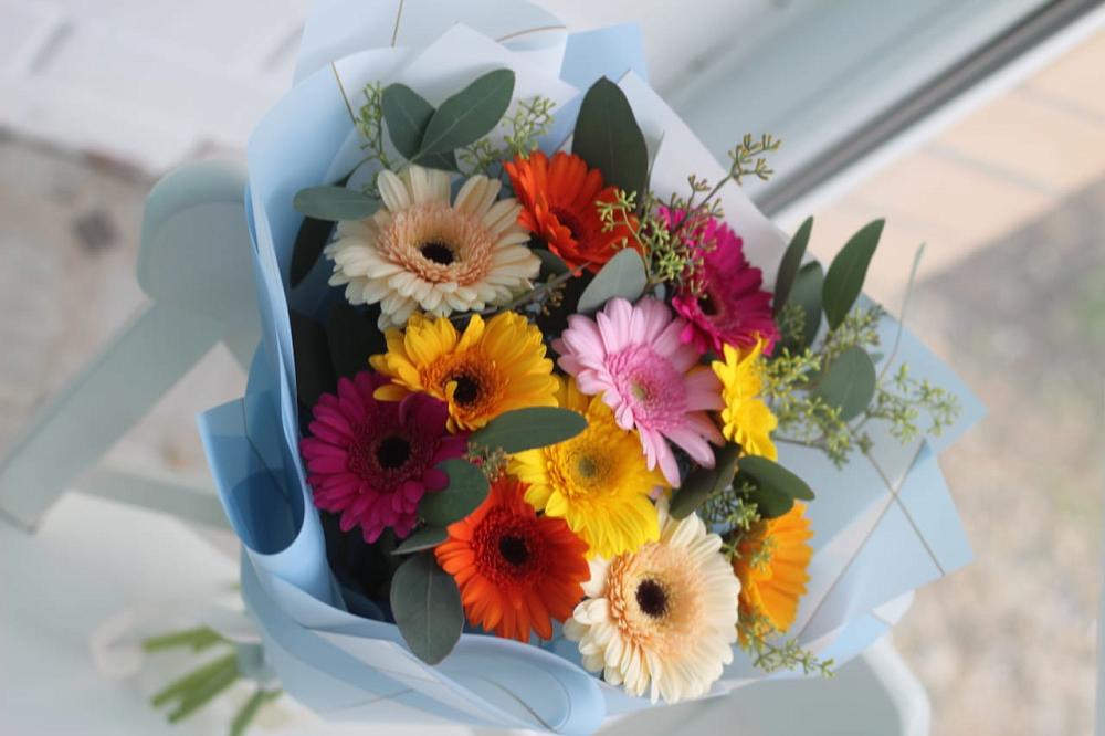 Букет цветов из: Герберы в Перхушково