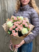 Букет цветов из:  Розы в Перхушково
