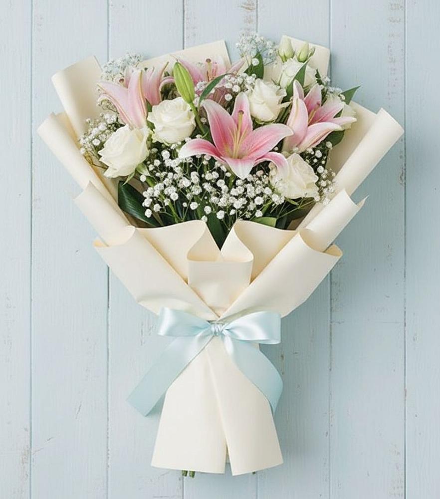 Букет цветов из: Лилии в Перхушково