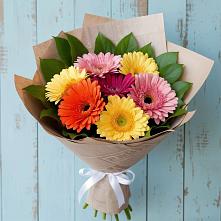 Букет цветов из:  Герберы #REPLACE_PRED# Перхушково