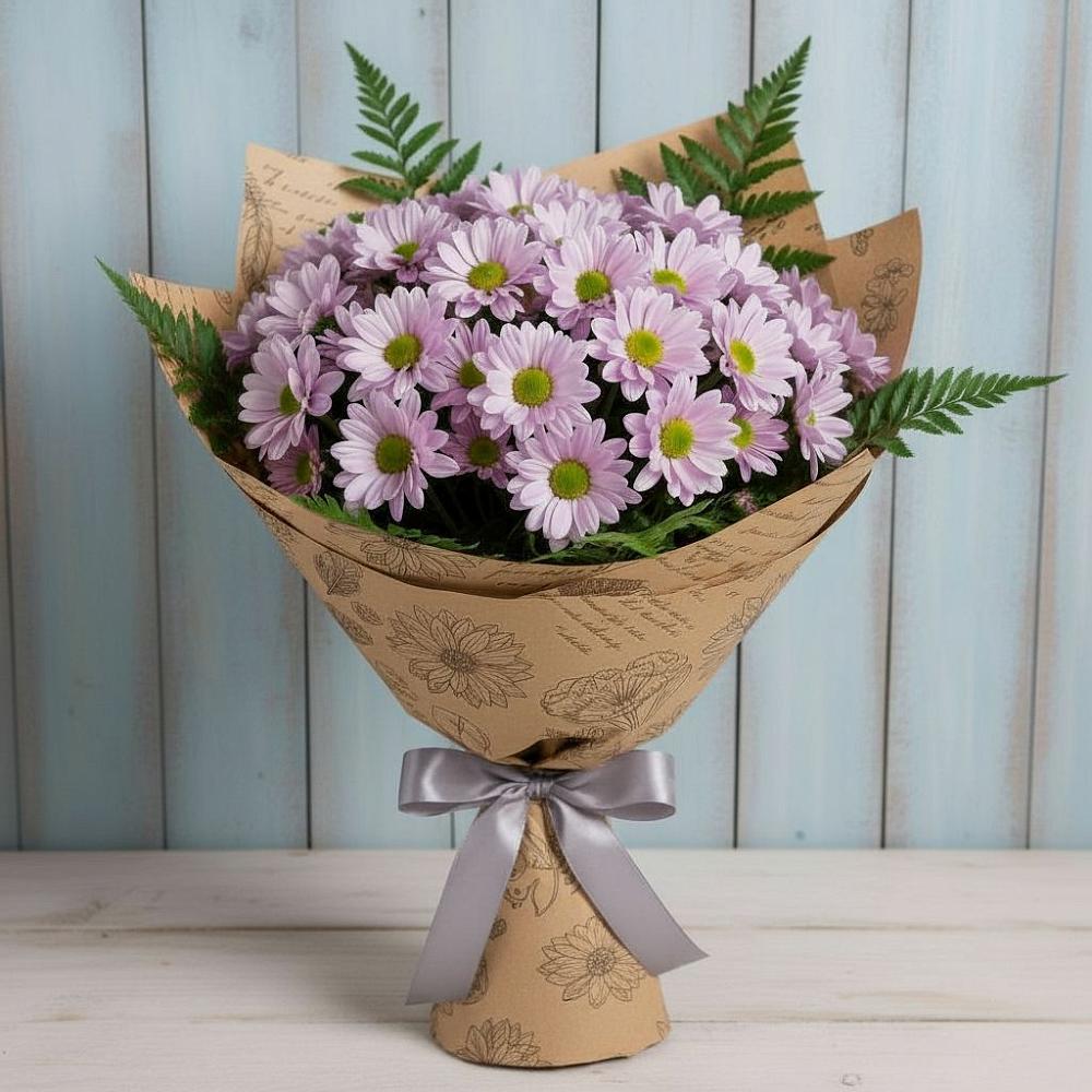 Букет цветов из: Хризантемы в Перхушково