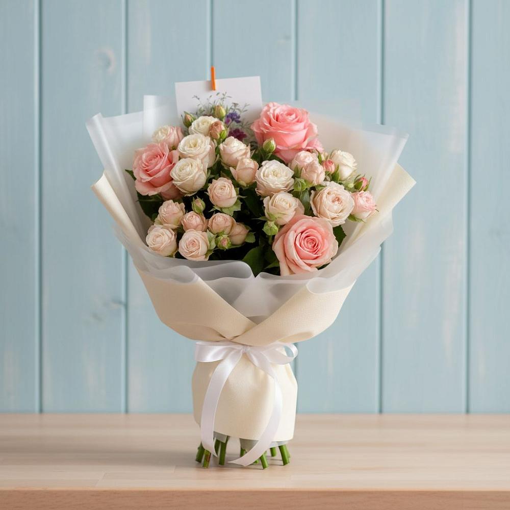 Букет цветов из: Розы в Перхушково