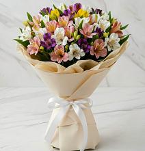 Букет цветов из:  Альстромерии в Перхушково