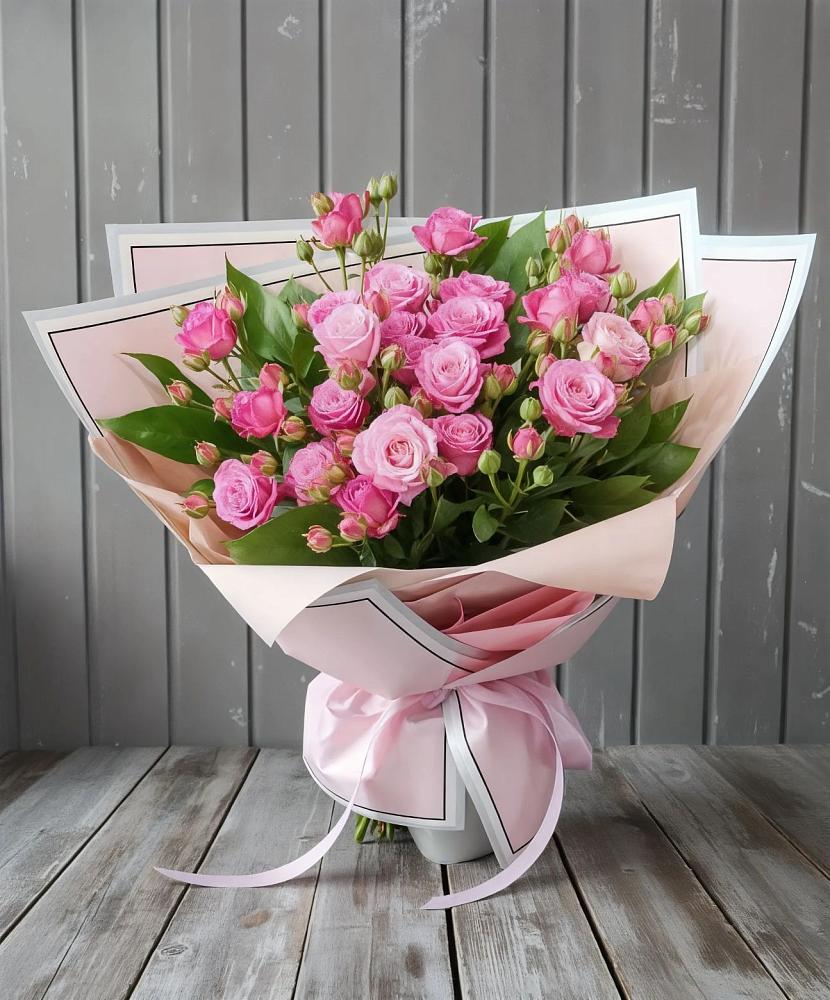 Букет Розовый кустик в Перхушково