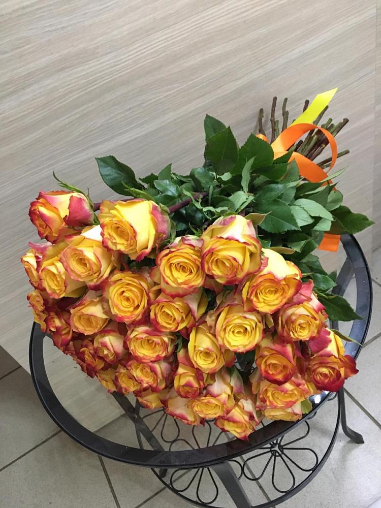 Букет Желтые розы в Перхушково