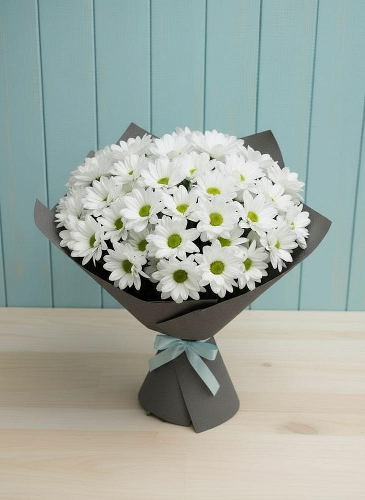 Букет цветов из: Хризантемы в Перхушково