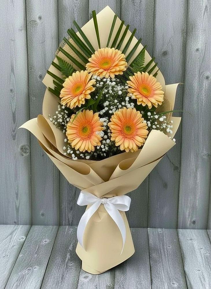 Букет цветов из: Герберы в Перхушково