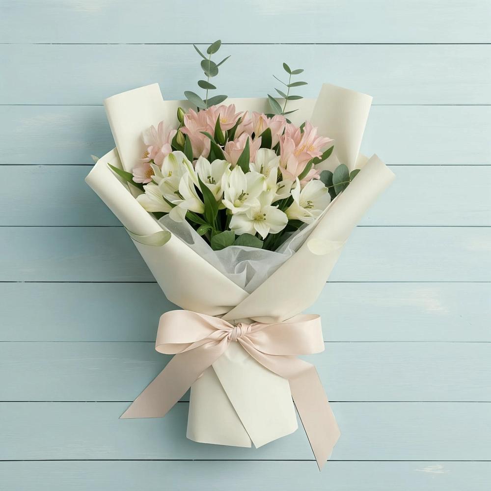 Букет цветов из: Альстромерии в Перхушково