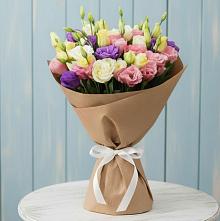 Букет цветов из:  Лизиантусы в Перхушково