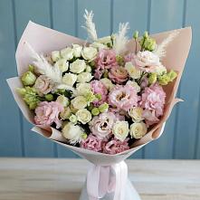 Букет цветов из:  Альстромерии и Розы в Перхушково